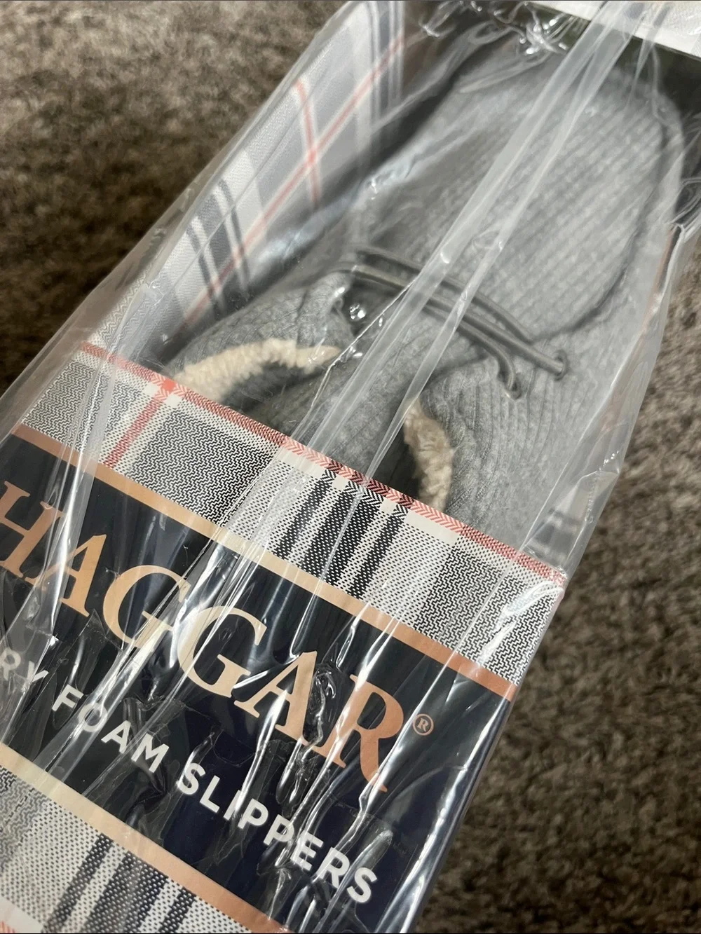 Haggar slippers new